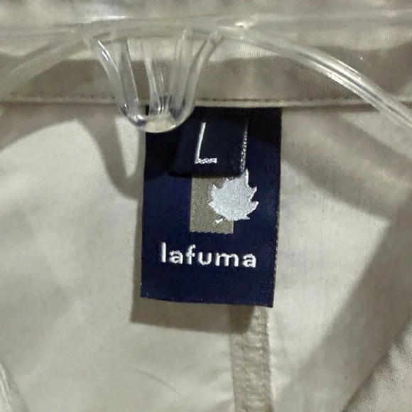 lafuma Outdoor Women's Short Sleeve Button-Up Shirt - Beige - Picture 4 of 8